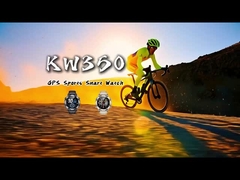 KW350 AMOLED AI Smartwatch พร้อมกิจกรรมในเวลาจริง และเครื่องติดตามการนอนหลับ AI Q&A 5ATM กันน้ํา