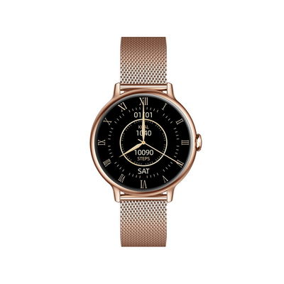 ซื้อ KW60A Shinning Lady น้ํากันจีพีเอส Smartwatch 1.2 นิ้ว Display Smartwatch AMOLED การผลิตออนไลน์