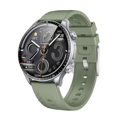 ซื้อ สีดํา 1.6 นิ้ว Smartwatch 5ATM กันน้ํา Amoled GPS Smartwatch การผลิตออนไลน์