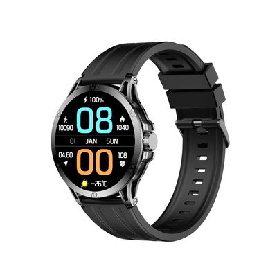ซื้อ KW256A กลม AMOLED Display นาฬิกาสมาร์ท IP68 จอใหญ่ นาฬิกาสมาร์ท 1.6 นิ้ว การผลิตออนไลน์