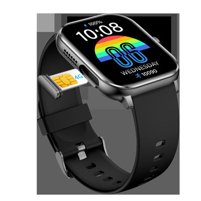 ซื้อ E Sim SmartWatch ติดตามสุขภาพแบบกันน้ํา Smartwatch พร้อมมือถือและ GPS การผลิตออนไลน์