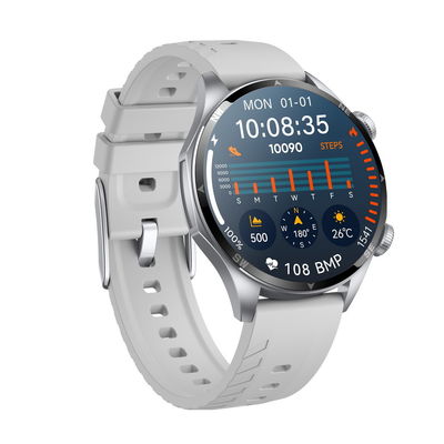 ซื้อ KW332 1.6 นิ้ว AMOLED Display Smartwatch Sport GPS Smartwatch กันน้ํา ด้วยดาวเทียม 6 ตัว การผลิตออนไลน์