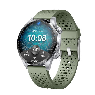 ซื้อ GPS Smart Watch IP68 กันน้ํา 5ATM AI Voice Assistant ชมาร์ทวอช การผลิตออนไลน์