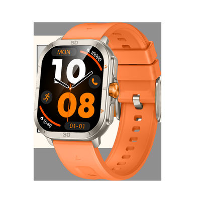 ซื้อ KW285 Square Shape Smart Watch ทําและรับโทรศัพท์ด้วยฟังก์ชัน Bluetooth และการติดตามอัตราการเต้นของหัวใจแบบไดนามิก การผลิตออนไลน์