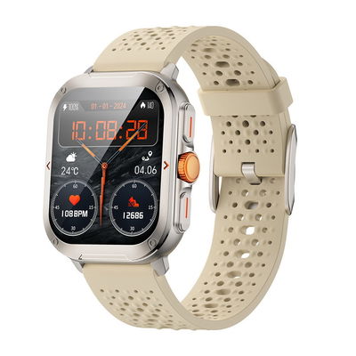 1.99 นิ้ว TFT Smartwatch สังกะสีสับสนธิ สลิค Smart Watch HD Display