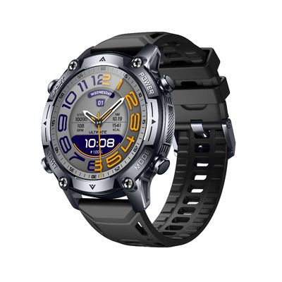 KW350 AMOLED AI Smartwatch พร้อมกิจกรรมในเวลาจริง และเครื่องติดตามการนอนหลับ AI Q&A 5ATM กันน้ํา