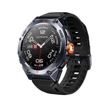 KW360 AMOLED GPS & AI Smartwatch พร้อมระบบติดตามกิจกรรมและการนอนในเวลาจริง AI Q&A 5ATM กันน้ํา
