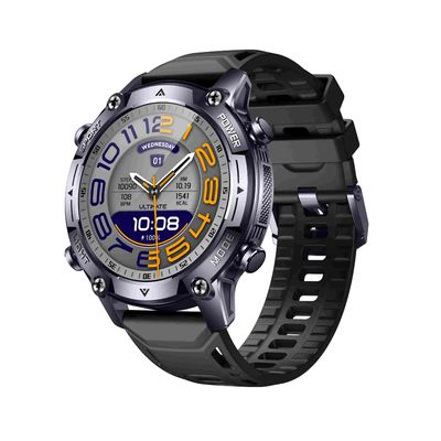 KW350 AMOLED AI Smartwatch พร้อมกิจกรรมในเวลาจริง และเครื่องติดตามการนอนหลับ AI Q&A 5ATM กันน้ํา